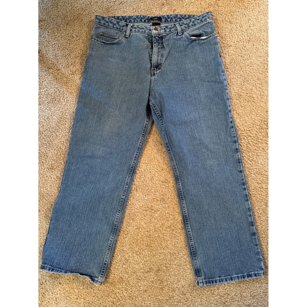 Van Heusen mens Classic Fit Blue Denim Jeans Size 36x29